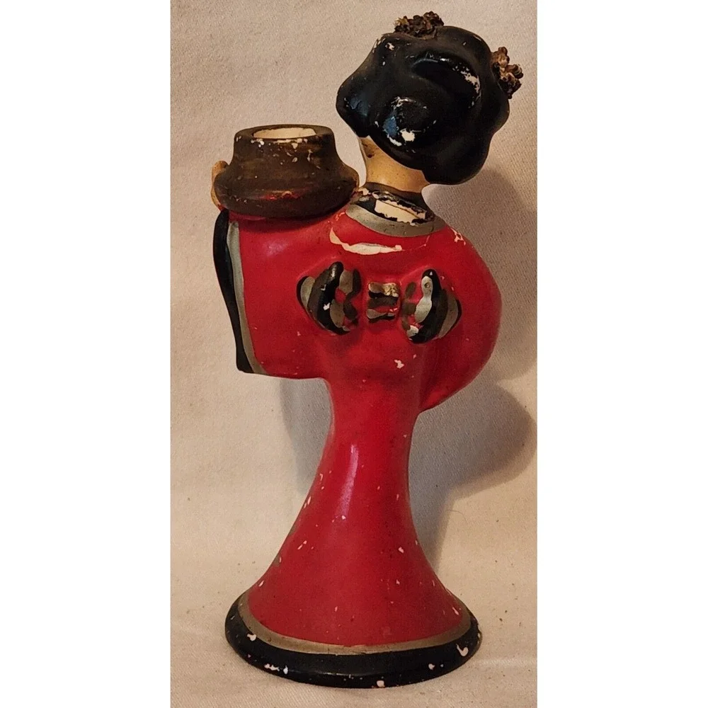 Kreiss‎ Company Oriental Lady  Candle Holder